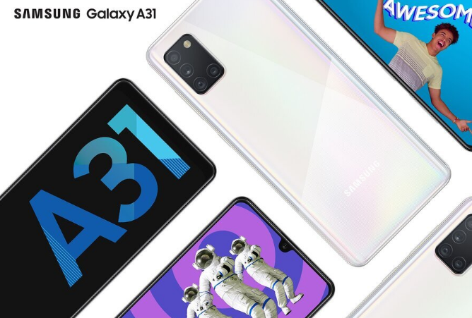 三星Galaxy A31的泄露揭示其的价格优势  