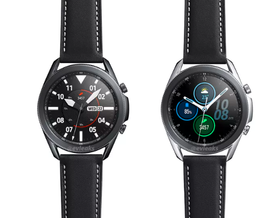 三星的Galaxy Watch 3新的表盘和电子邮件应用程序
