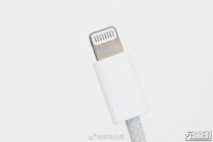 iPhone 12包装可能包括高质量的编织USB-C到闪电电缆