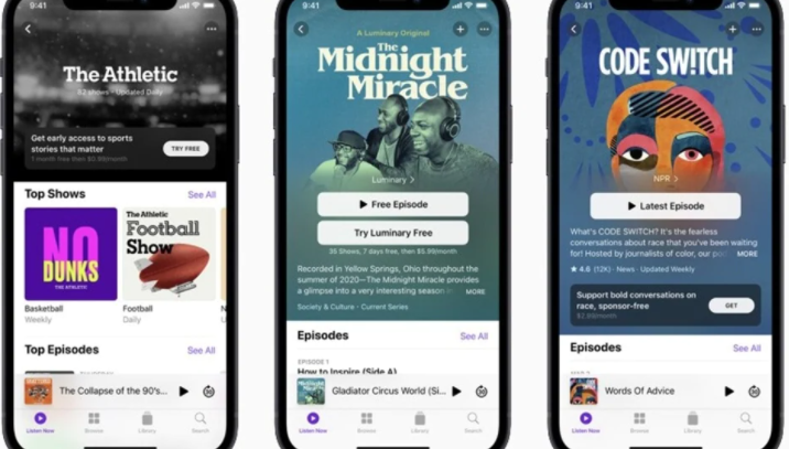 Apple的新Podcast订阅将在5月向用户提供