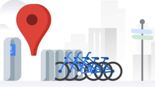 google舆图为24个主要都市带来自行车同享功能