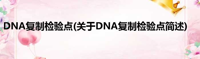 DNA复制魔难点(对于DNA复制魔难点简述)
