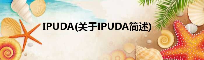 IPUDA(对于IPUDA简述)