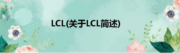 LCL(对于LCL简述)