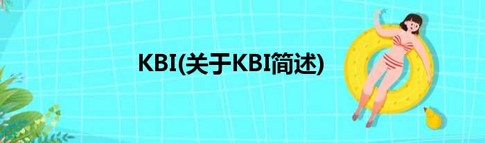 KBI(对于KBI简述)