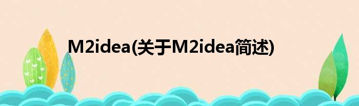 M2idea(对于M2idea简述)