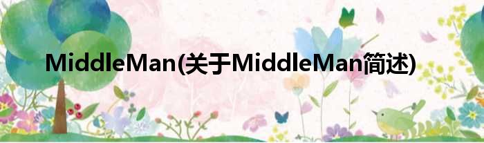 MiddleMan(对于MiddleMan简述)