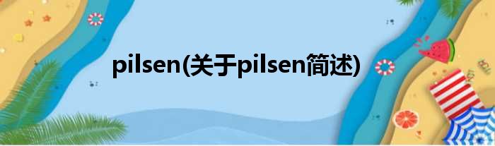 pilsen(对于pilsen简述)