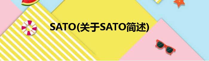SATO(对于SATO简述)
