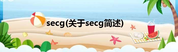 secg(对于secg简述)