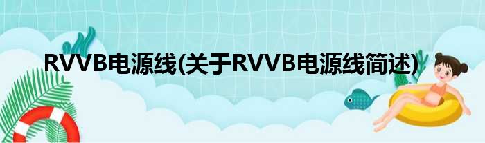 RVVB电源线(对于RVVB电源线简述)