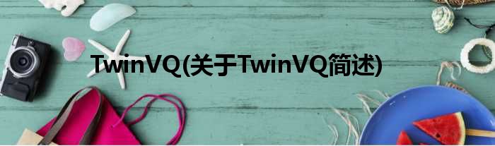TwinVQ(对于TwinVQ简述)