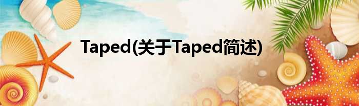 Taped(对于Taped简述)