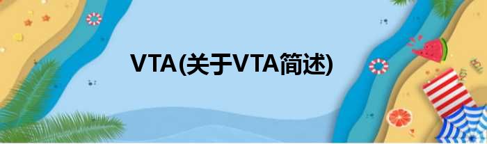VTA(对于VTA简述)
