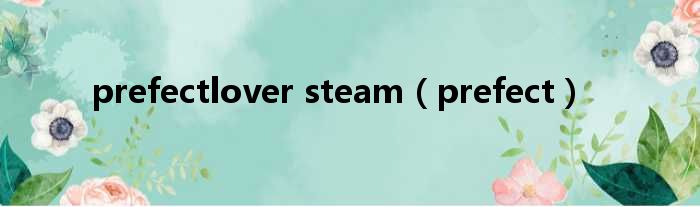 prefectlover steam（prefect）