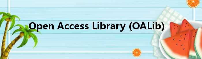 Open Access Library (OALib)