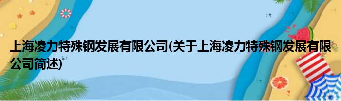 上海凌力特殊钢睁开有限公司(对于上海凌力特殊钢睁开有限公司简述)
